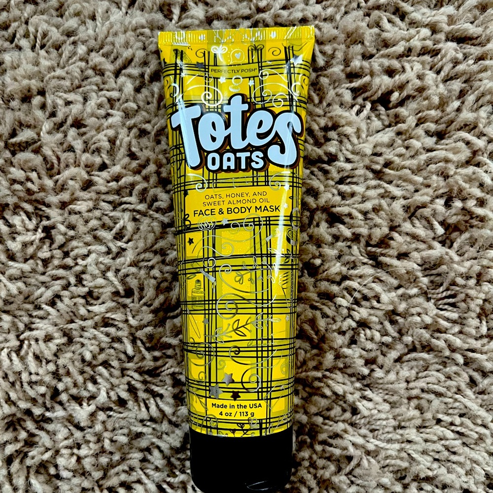 Perfectly Posh Totes Oates face and body mask